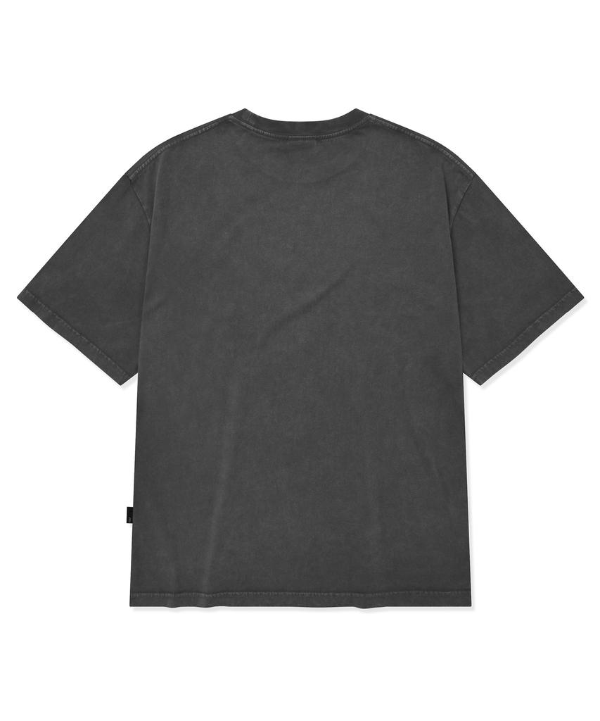 BROWNBREATH Endless Wave Tee - Charcoal
