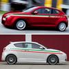 2 шт. Боковые наклейки на двери автомобиля Для Alfa Romeo Mito Sport Графика Виниловая пленка Наклейки Внешняя отделка кузова Автомобильные аксессуары для DIY decoration