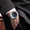 Mens Wacthes High Quality Waterproof Calendar Quartz Watch Men Original Stainless Steel Fashion Luminous Wristwatch Gifts Men