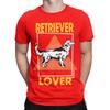 Love Labrador Retriever dog Graphic 100 Cotton TShirt Labrador Retriever Tees Tops For Unisex