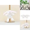 Adorable Plush Bunny Rabbit Keychain Soft Stuffed Animal Doll For Bags Keys