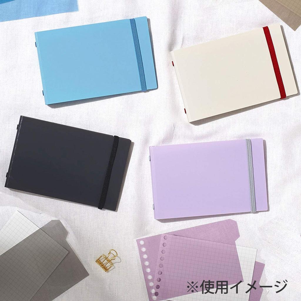 Мини-блокнот на кольцах Maruman Into One Plus, 5 отверстий, цвет слоновой кости FM63-14