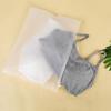 10PC/Bags Clear Zippered Storage Bags Stationery Reusable Bags Durable Storage Solution For Bathroom Socks Plastic Jewelry 3 Sizes