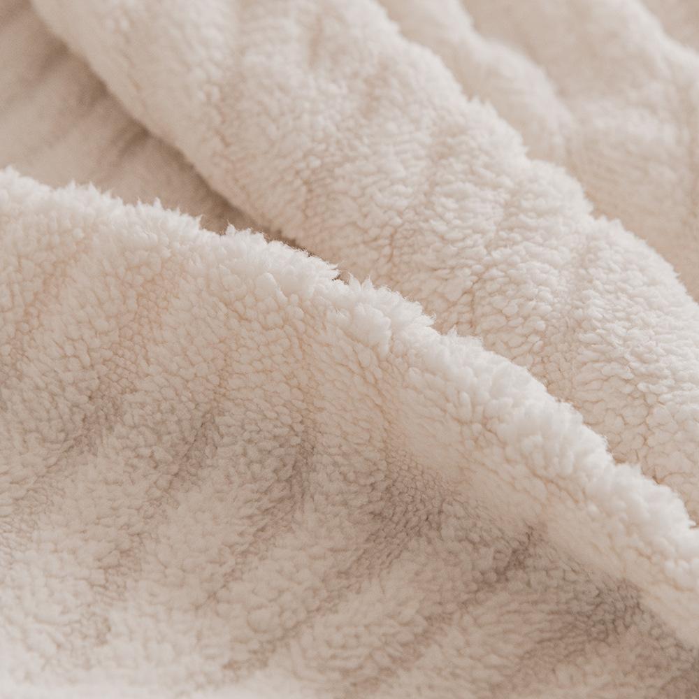 New Thickened Winter Anti Cat Scratch Straight Row Sofa Cover with A Protective Cover Fabric Made of Soft Cotton Fleece