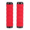 GUB Anti Slip Comfortable Sponge Handlebar Locking Grips Mountain Bike Road Bike Bar (red)