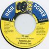 7inch Record RANKING JOE, GENERAL LEE - To Jah HP02 High Power UK 1985 UK Reggae, Ska & Dub