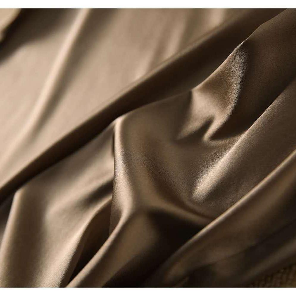 Summer Fashion Satin Shirt Women Casual O-neck Short Sleeve T-shirt