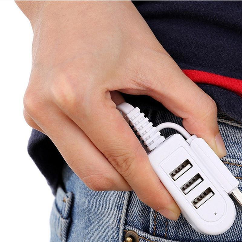 Новый микро-USB-концентратор, мульти-USB-порт, 3-портовый концентратор, USB-концентратор, высокоскоростной USB-разветвитель для ПК, компьютерные аксессуары