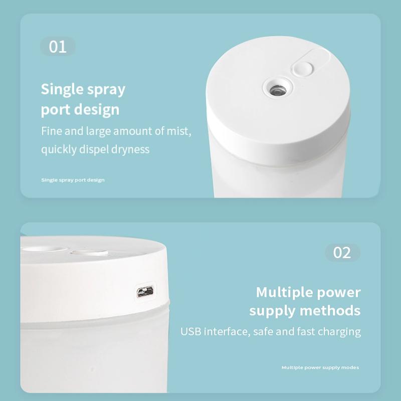 200 мл мини-увлажнитель воздуха портативный USB диффузор эфирного масла автомобильный диффузор для ароматерапии для дома спальня автомобильный увлажнитель с низким уровнем шума