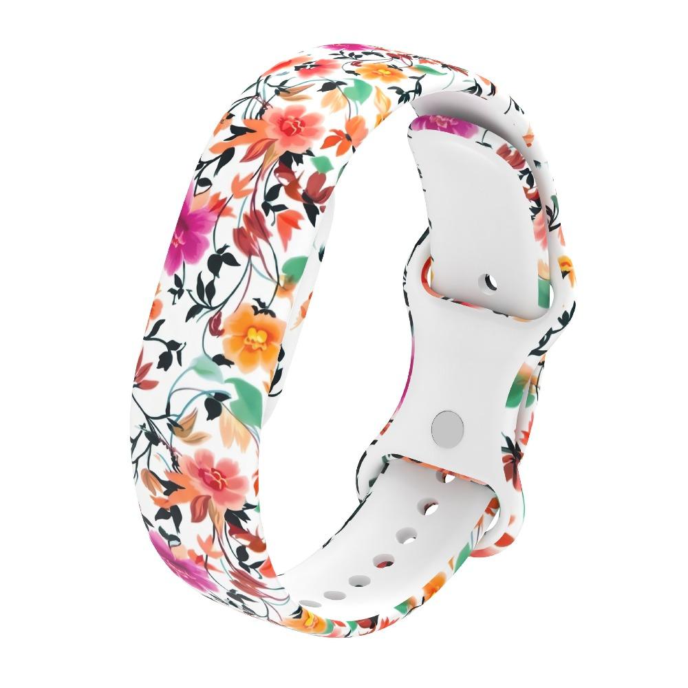 Silicone Fitness Tracker Strap Printed Replacement Wristband for Google Fitbit Air for Men Women