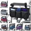 Multi-pocketed Pocket Organizer Armrest Pouch Storage Bag Wheelchair Side Bag