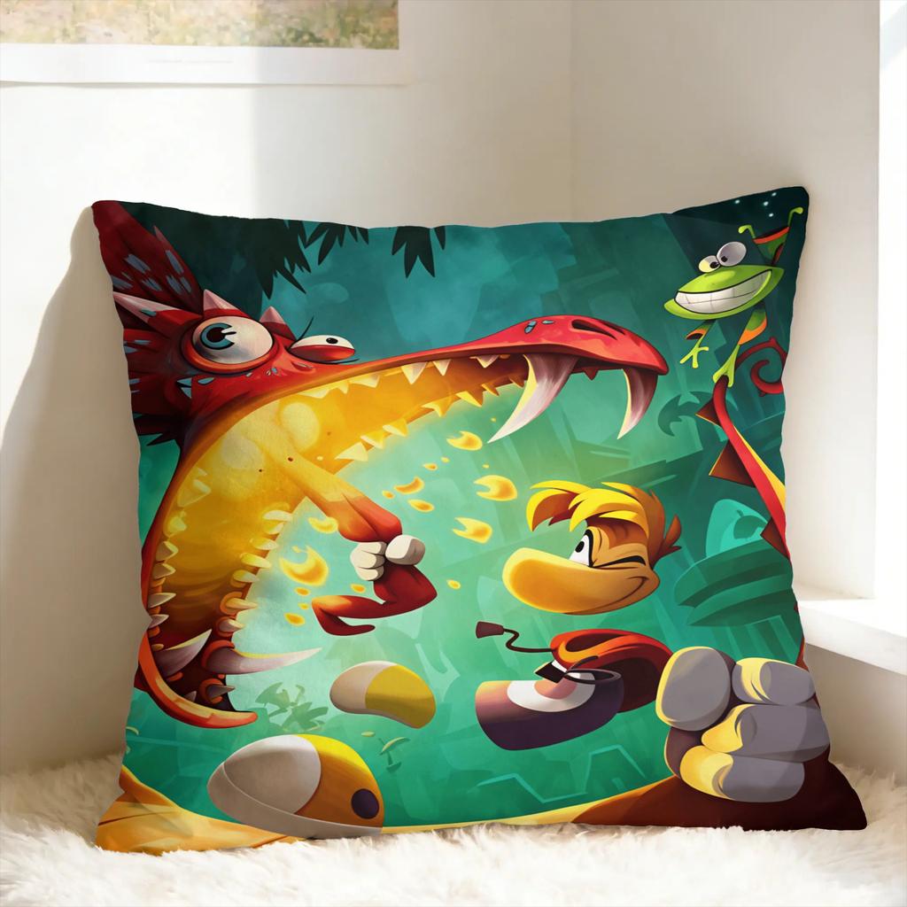 Flying fist attack Raymans Pillow Case Soft Pillow Cover Fashion Pillowcases For Sofa Home Decoration