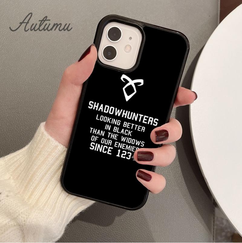 Чехол для телефона «Сумеречные охотники» для iPhone 11, 12, 13, 14 Pro Max mini X XR XS SE 2020 5, 6S, 7, 8 Plus, Samsung Galaxy S21 S22, чехол