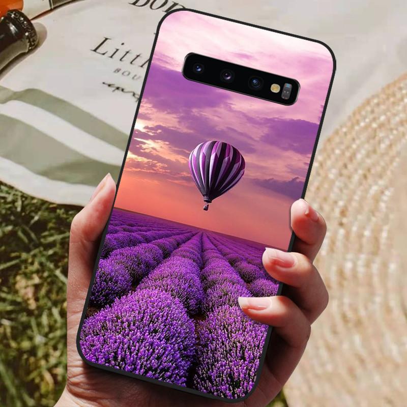 Чехол для Samsung S10 Plus Мягкий силиконовый чехол Черный бампер ТПУ Для Samsung Galaxy S10 S10E S 10 S10plus Чехлы для телефона Задние крышки