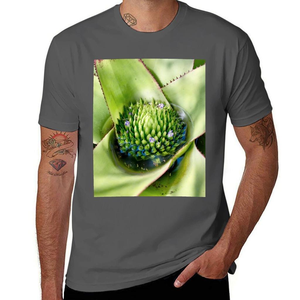 Bromeliad (Aechmea Pectinata) Tshirt Cool Dry Perforunisexce Tshirt