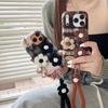 3D Плюшевый Чехол-Лейка с Цветком, Совместим с iPhone 17, Apple 16 Pro Max/15/14 для Осени и Зимы