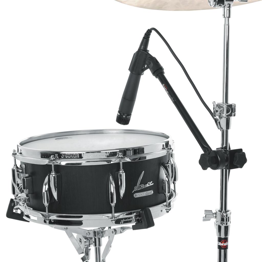 GATOR Frameworks Microphone Accessory Stand Mount Holder GFW-MIC-MULTIMOUNT