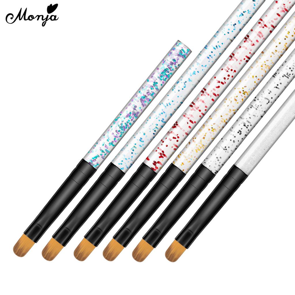 1 шт., кисть для дизайна ногтей, акриловая ручка, УФ-гель-лак, полиудлинитель, наращивание базового покрытия, рисунок, ручка для рисования, инструмент для дизайна маникюра «сделай сам»