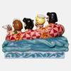 Enesco Джим Шор Peanuts Gang Рафтинг 6007934