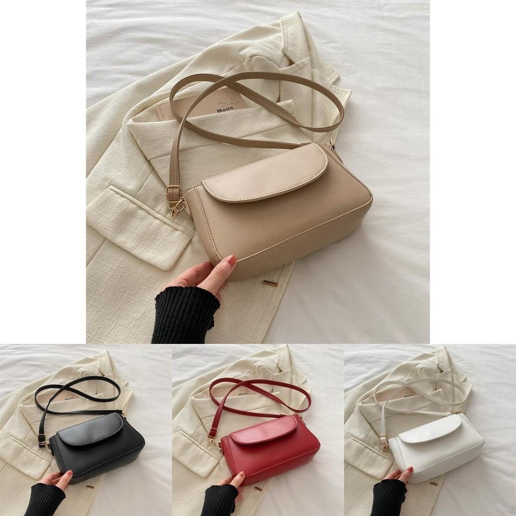 Chic 2024 Summer Fashion Shoulder Bag For Women Trendy Street Style Handbag Beige