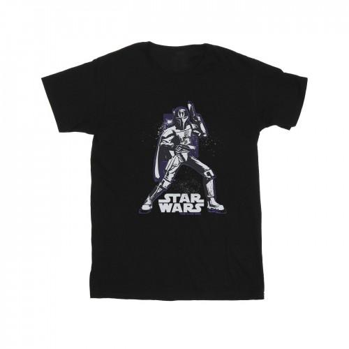Star Wars: The Clone Wars Girls Darth Vader Pose Cotton T-Shirt