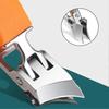 Slanted Nail Clippers with Wide Jaw & Anti-Splash Design – Compatible with Sharp Stainless Steel Nail Clippers
