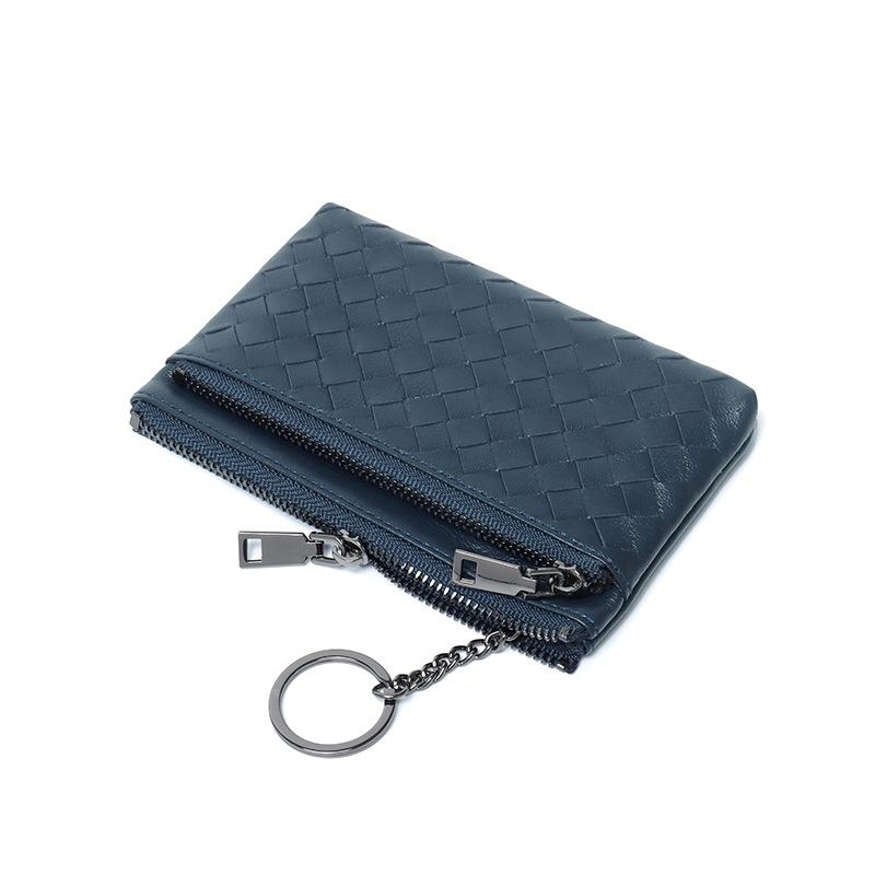 Сумка для мелочи из овчины, женская, маленькая и ультратонкая, кожаная сумка для хранения