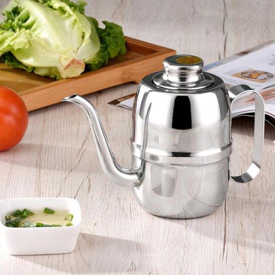 Бутылка-дозатор масла, легко моющиеся кухонные аксессуары, нержавеющий контейнер для соевого соуса, приправы, практичный герметичный контейнер