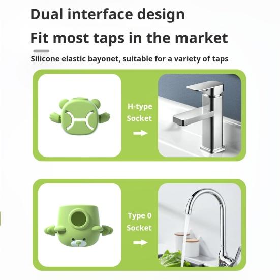 Удлинитель смесителя для малышей. Чувствительный к температуре удлинитель раковины для детей. Безопасно для ручной стирки. Простая установка. Аксессуар для ванной комнаты для большинства смесителей.