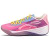 All-Pro Nitro Unexpected Cushioning Slip-Resistant Durable Breathable Low-Top Basketball Shoes Unisex Sneaker Blue Pink 310492-01