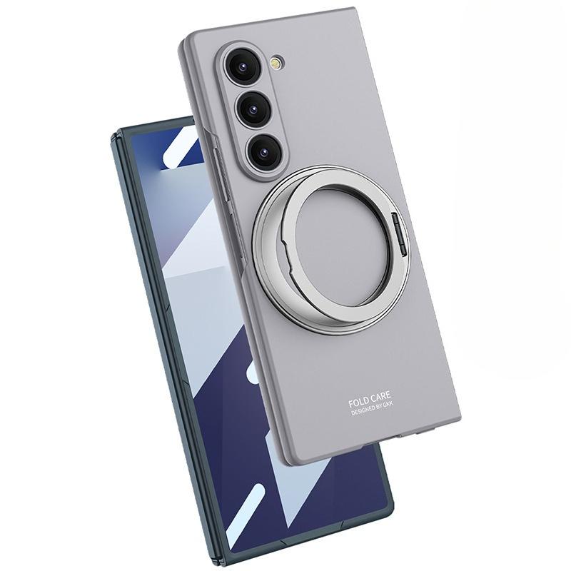 Чехол для телефона Samsung Zfold7 Ультратонкий Модный Защитный чехол Высококлассное ощущение Защита от отпечатков пальцев Встроенная подставка