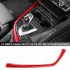 Наклейка на центральную консоль рычага переключения передач автомобиля, L-образная крышка для BMW 3 4 серии F30 F31 F32 F36 3GT 320i 13-19, левый водитель