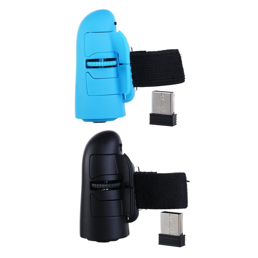 2.4GHz PC Mouse USB Wireless Computer Peripherals Finger Rings Mini Mouse Optical Mouse USB Optical Finger Mouse