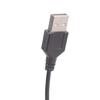 2-жильный USB-шнур питания с оголенными проводами 22AWG, луженый наконечник, с переключателями, поддержка 5 В/1 А, кабель питания, пластиковая текстура, для ремонта