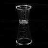 Clear Plastic Double Jigger Cocktail Drink Measuring Cup Pourer 0-40cc