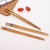 Многоразовый набор из 5 пар бамбуковых палочек ручной работы в японском стиле из натурального дерева, палочки для еды, суши, еды, кошек, цветов, разноцветные деревянные палочки для еды