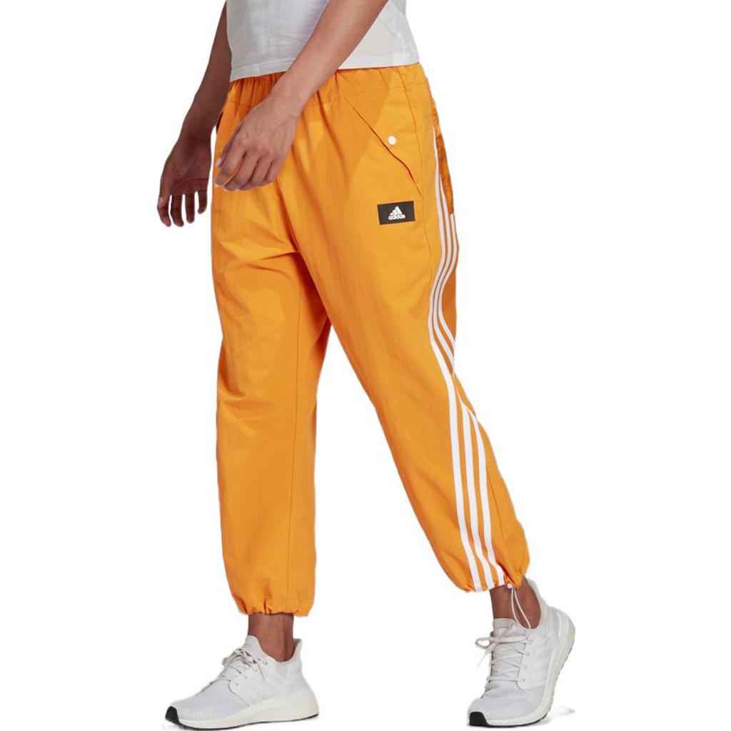 adidas Вязаные спортивные штаны женские темно-оранжевые HA0815
