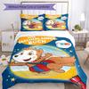3pcs Bobo Bedding Set Duvet Cover Closure Includes 1 Duvet Cover & 2 Pillowcases, Soft and Comfortable for All Seasons.
