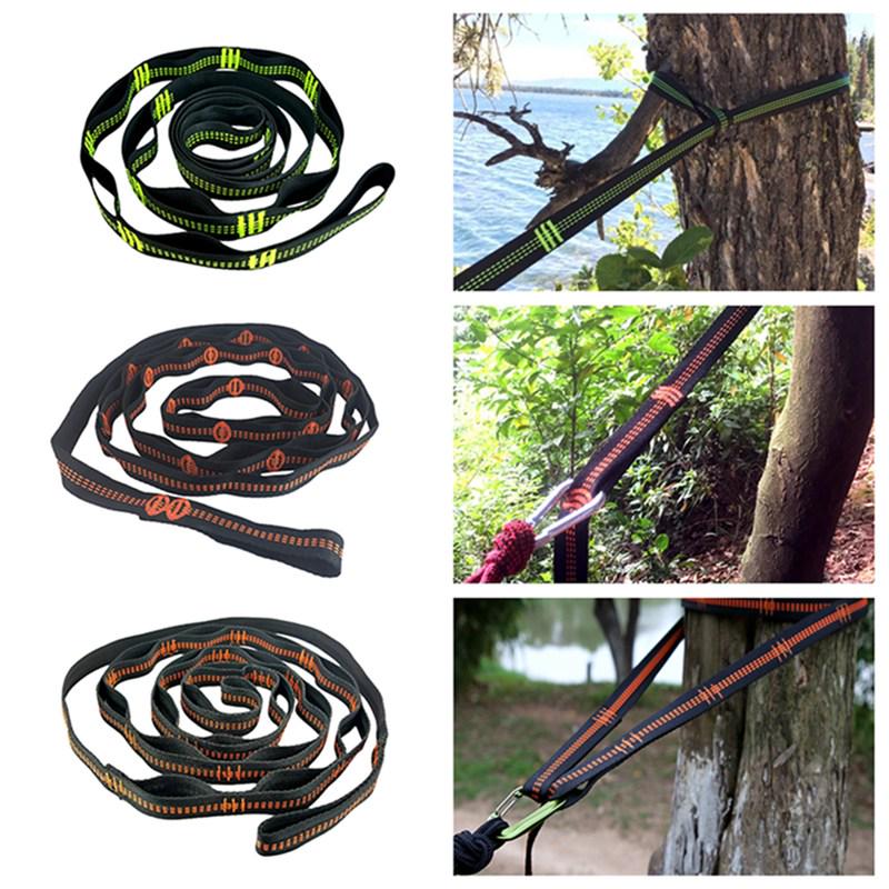 Tree Hanging Hammock Straps Climbing Rope Durable Nylon 1000D Hanging Hammock Belt