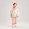 Solid Color Winter Balaclava Hat Woolen Knit Hooded Beanie Baby Knit Cap  for 2-6 Y Boys and Girls
