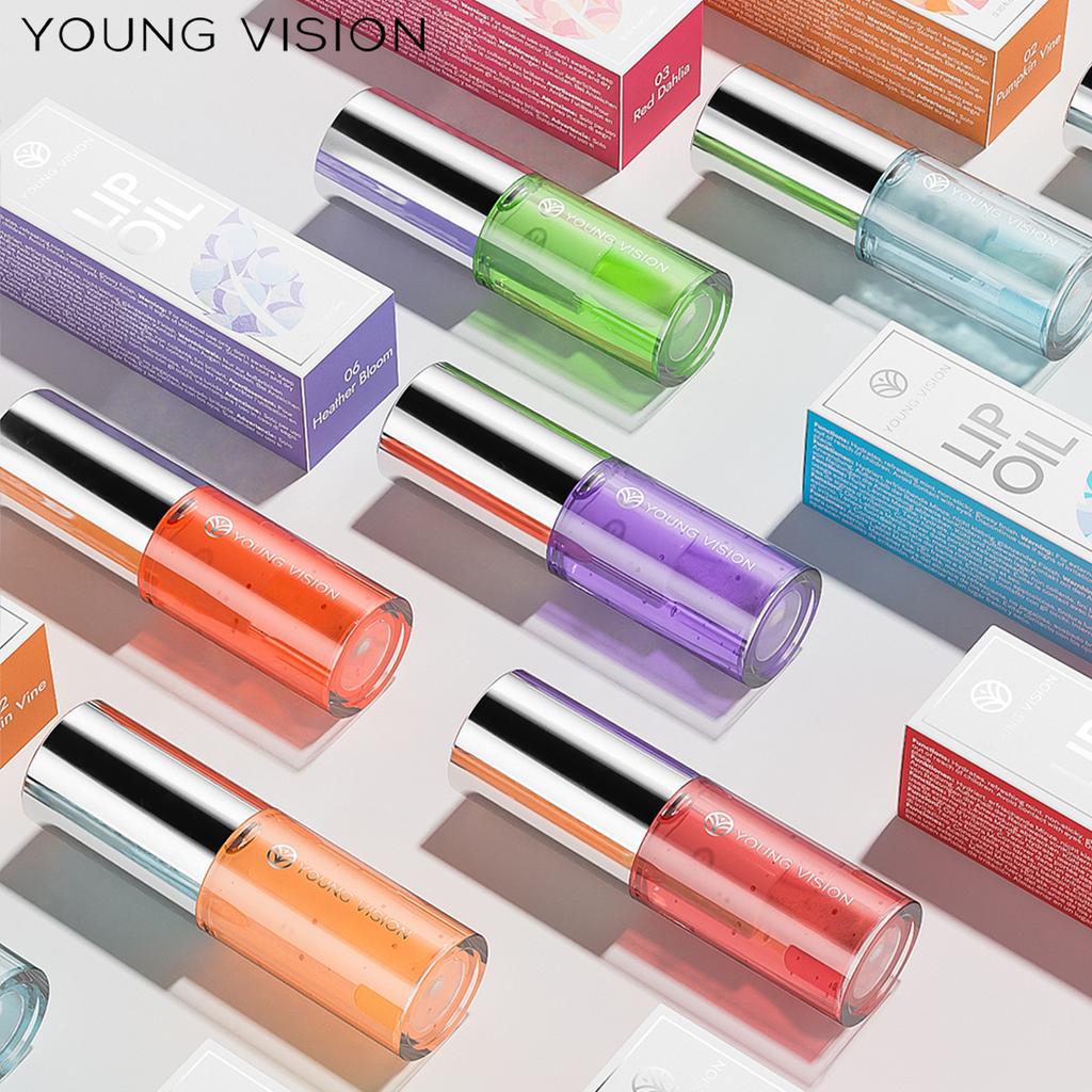 Candy Color Sexy Peppermint Lip Oil Plump Lip Moisturizing and Hydrating Lighten Lip Lines and Prevent Dry and Crack Lip Oil Lip Makeup