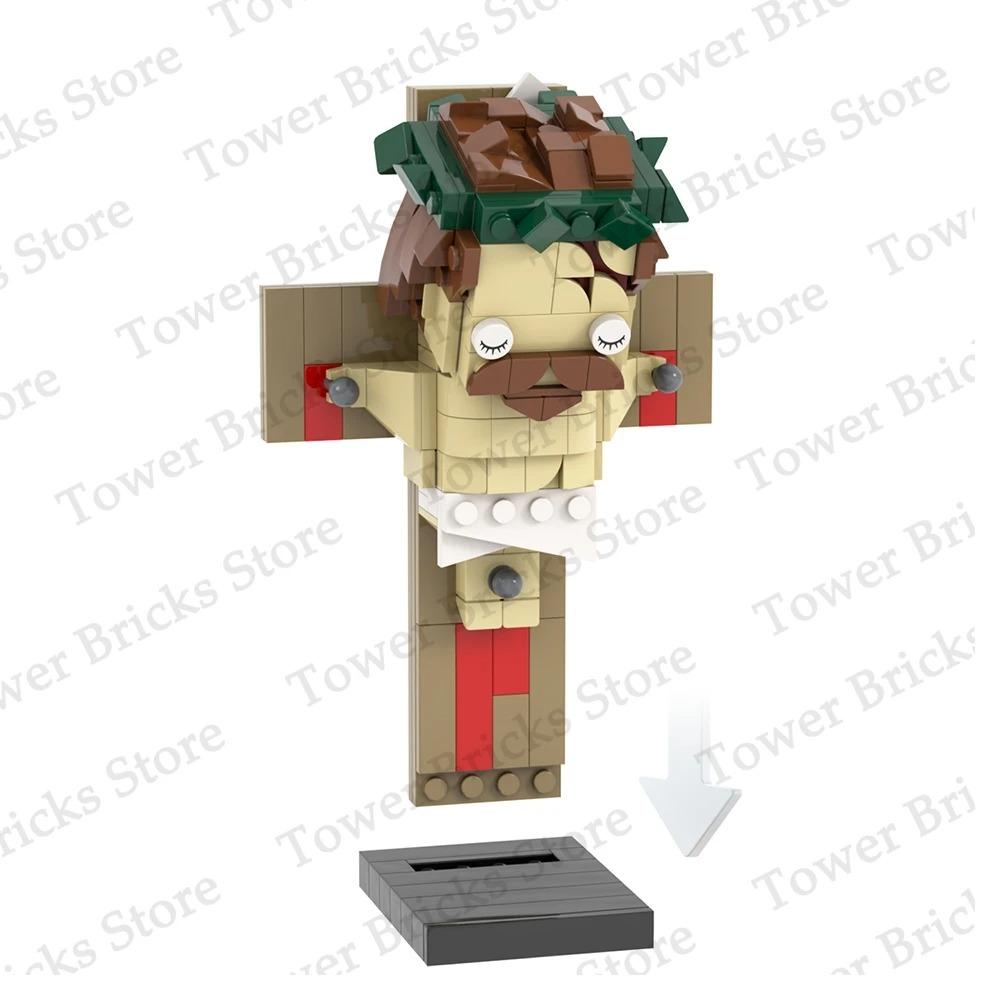 MOOXI Среда Тонинг Брикхедз MOC Фэнтези Фигурки Набор Строительных Блоков Игрушки Для Детей Взрослых Друзей Подарок Совместимый Кирпичик