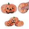 Soft Halloween Shiny Fidget Toy Slow Rebound Pumpkin Shaped Squishy Toy  Relax Toys