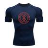 Men's Compression Fitness Sport T-Shirt, Quick Dry Stretchy