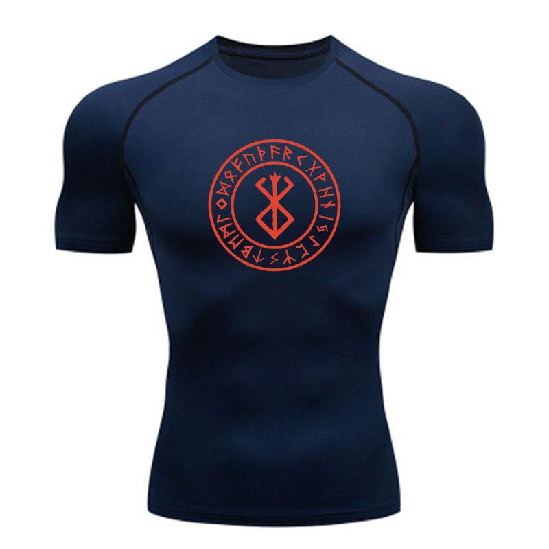 Men's Compression Fitness Sport T-Shirt, Quick Dry Stretchy
