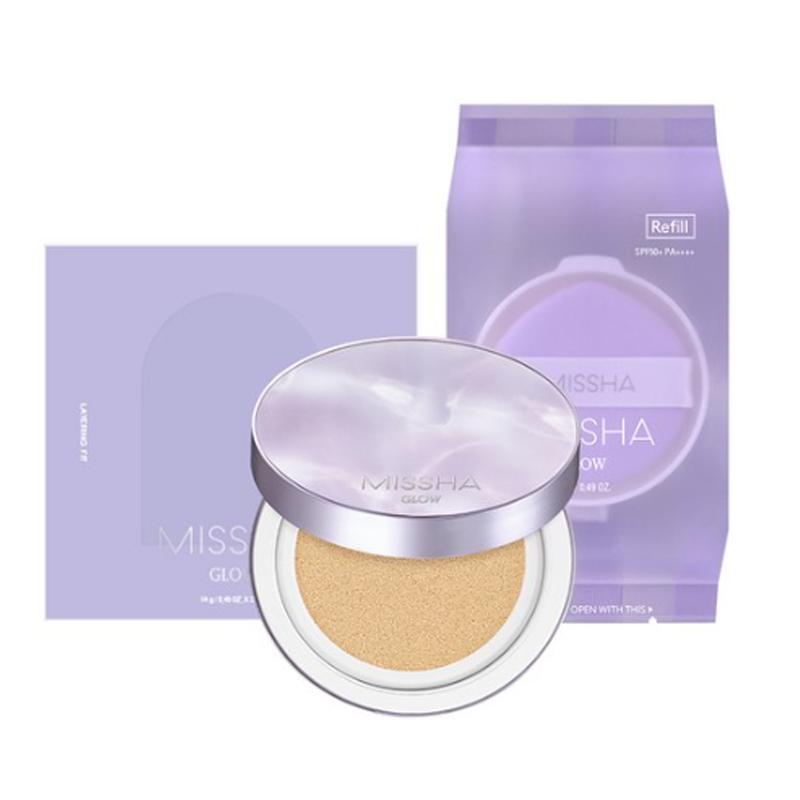 MISSHA Сияющий многослойный фит-кушон, SPF50+/PA++++