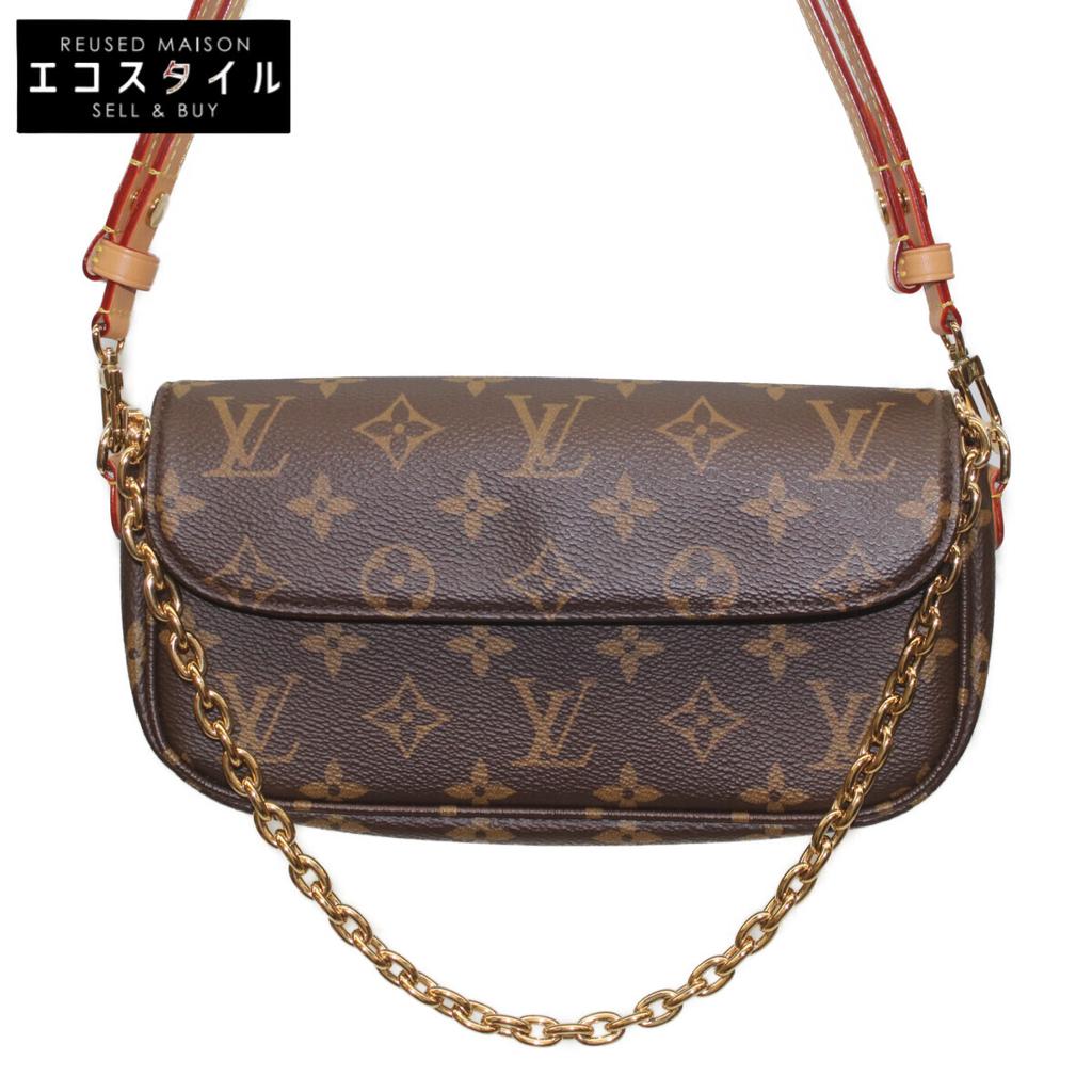 Louis Vuitton M81911 Monogram Wallet Chain Ivy Shoulder Bag Monogram canvasUsed