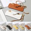 Hanging Neck Sunglass Organizer PU Leather Sunglasses Bag Eyeglasses Holder Students