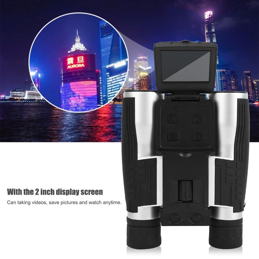 HD бинокль многофункциональный цифровой телескоп с 2-дюймовым экраном для наружного применения