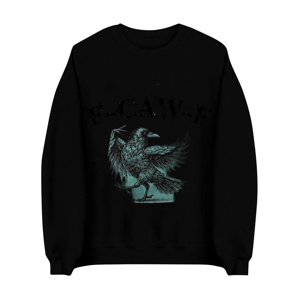 Women's Casual Fashion  Print Long Sleeve O-Neck Sweatshirts Pullover Top